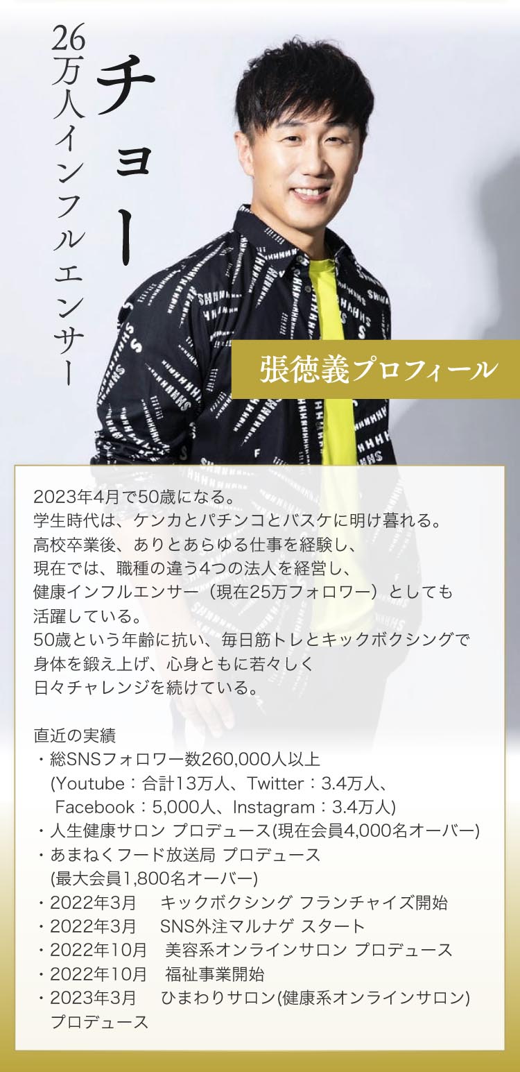 張プロフィール